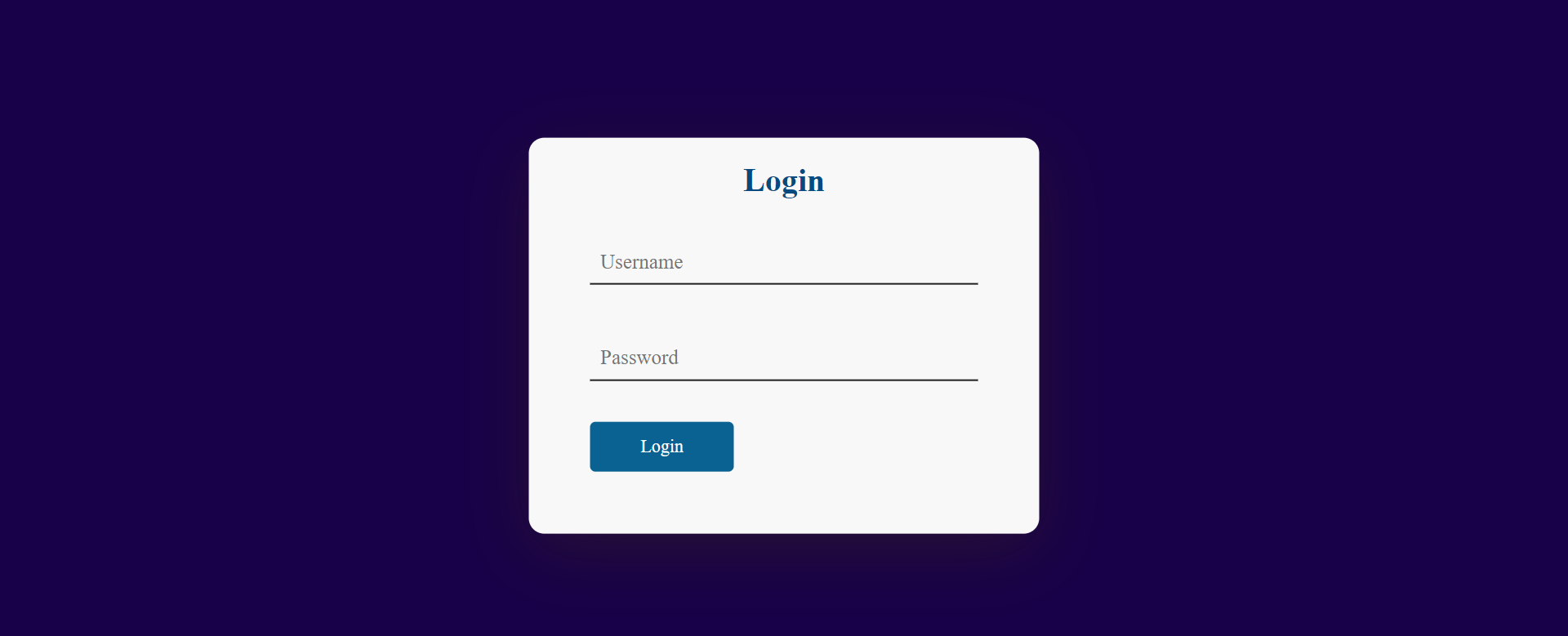 a tricky login button